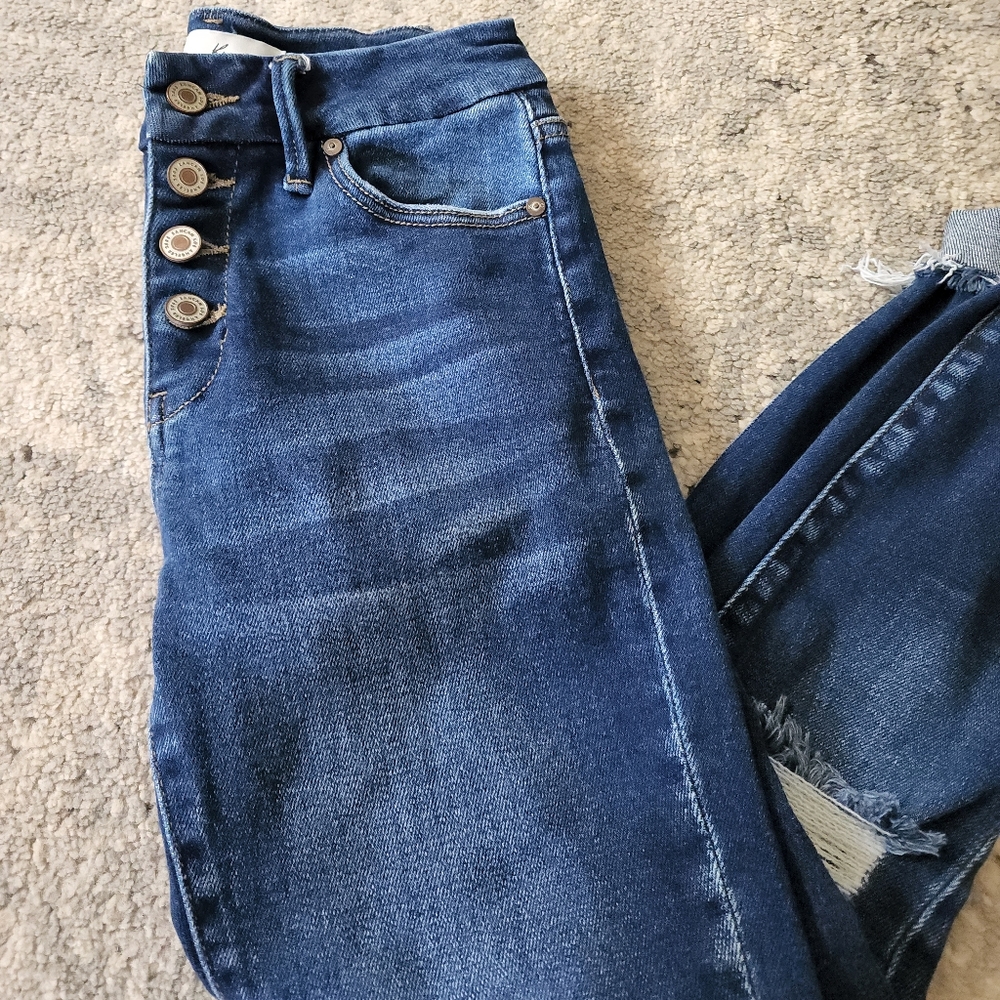 Kancan cropped jeans
